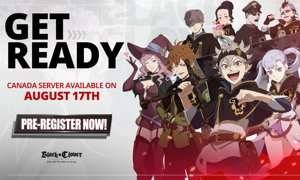 Pre-Registrations Open for Black Clover M: Rise of the Wizard King Game